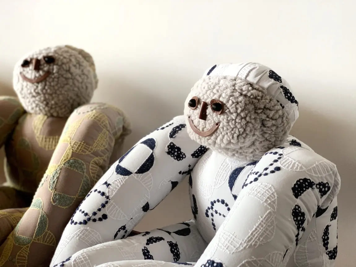 ミナペルホネンのぬいぐるみ（クッション）について｜mina perhonen