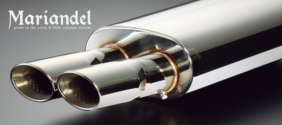 マリアンデール オーバルデュアルマフラー - Mariandel Oval Dual Muffler