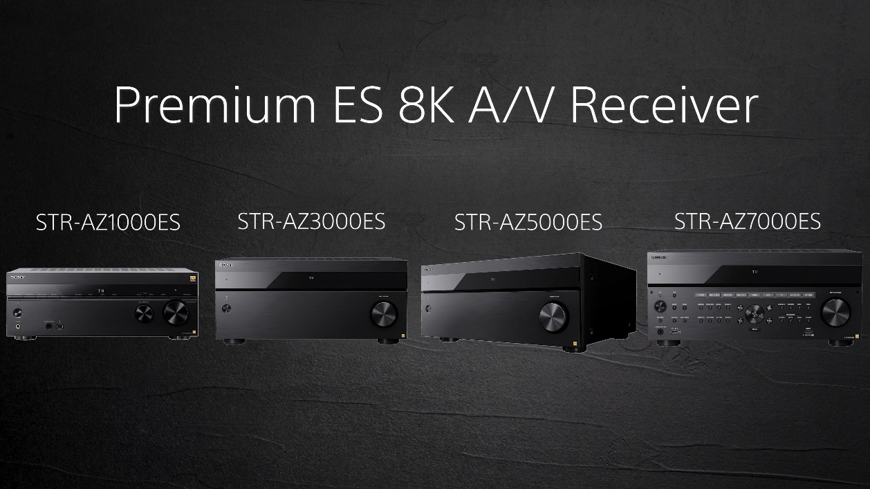 北米ソニー公式が、8K対応AVレシーバー 最大13.2 CHのESシリーズ「STR