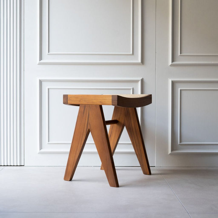 PH34 Low Stool Teak / PH34 ロースツール チーク ピエール