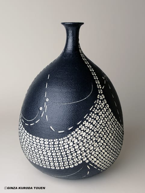 近藤 豊 粉華瓶 | 銀座 黒田陶苑