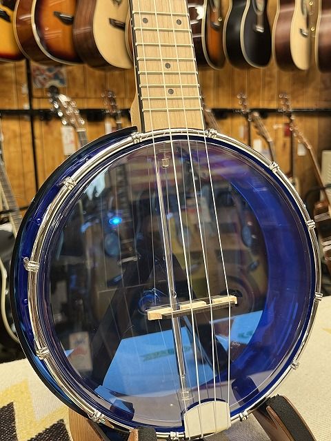 MaAmAa MBU-C BL【クリスタルバンジョーウクレレ】【コンサートサイズ