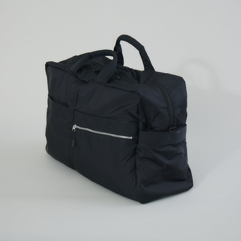 高密度織ナイロン ボストンバッグ 黒 豊岡産 – kuros.style