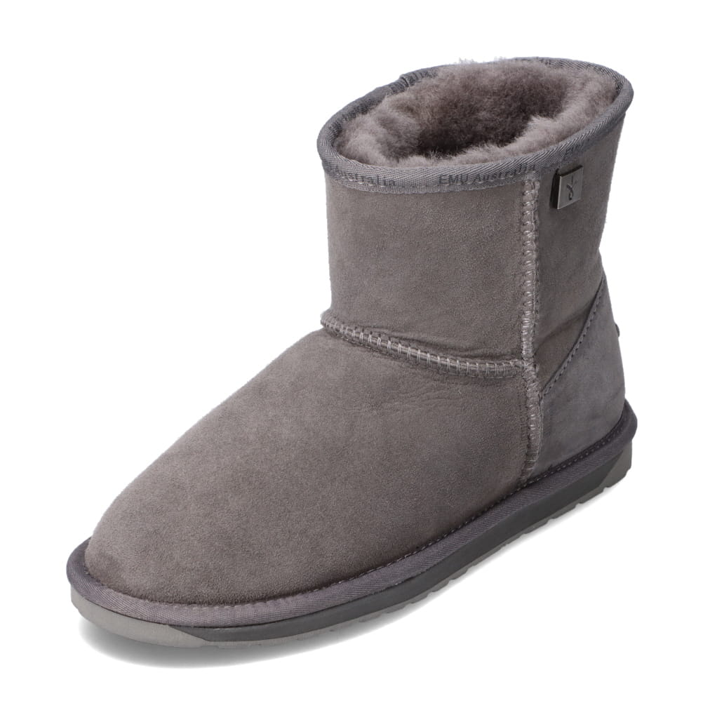 EMU エミュー ムートンブーツ レディース チャコール | 靴（シューズ