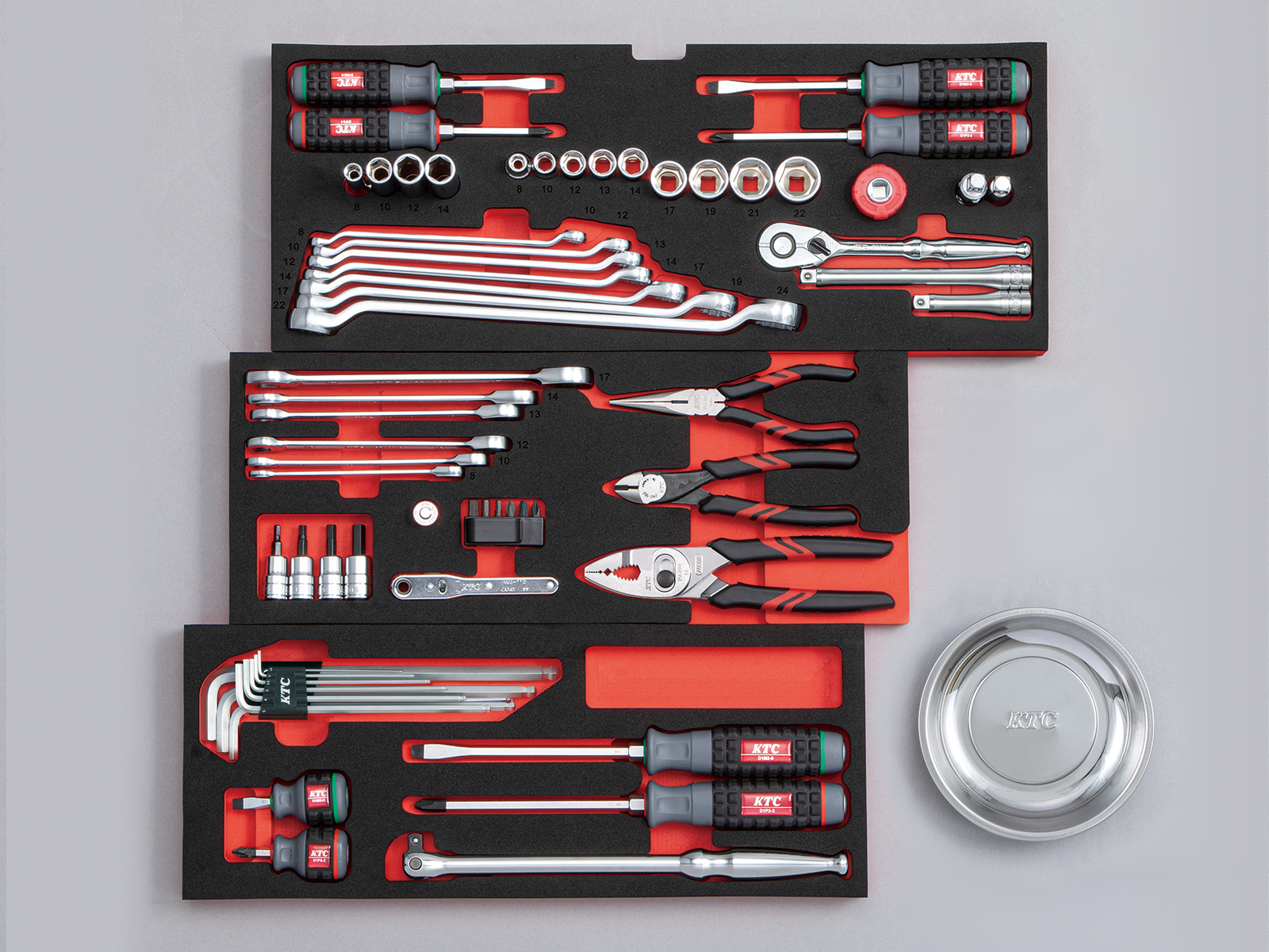 工具セット(チェストタイプ)[66点] | KTCツールオフィシャルサイト