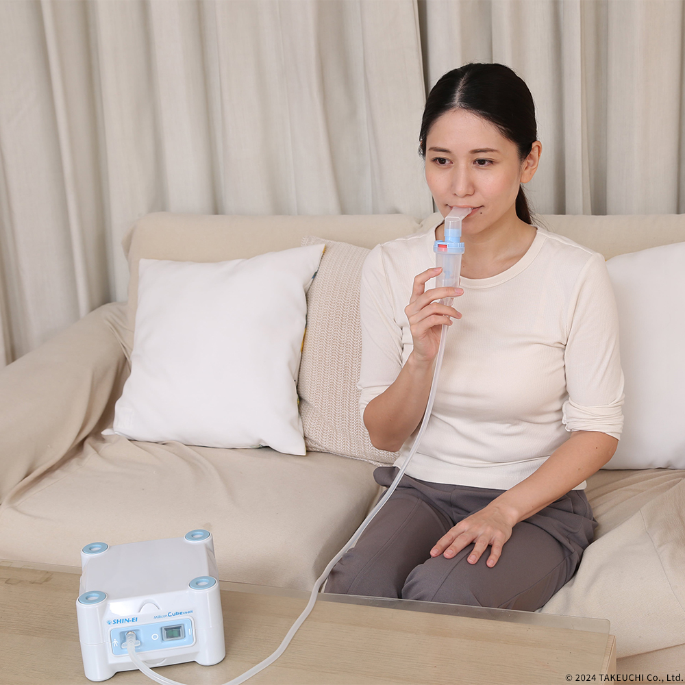 吸入器.com / 新鋭 コンプレッサー式 ミリコンCUBE KN-80S