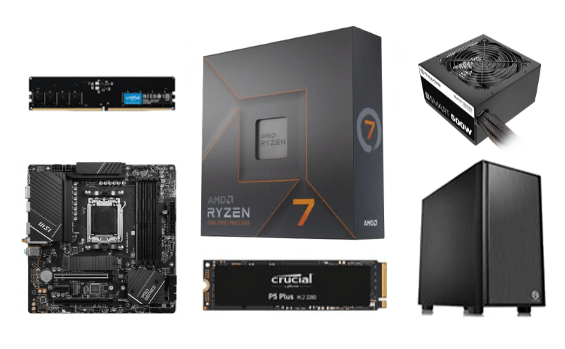 自作PC】予算10万円！Ryzen5 7600X搭載パソコン！ | れれれP公式サイト
