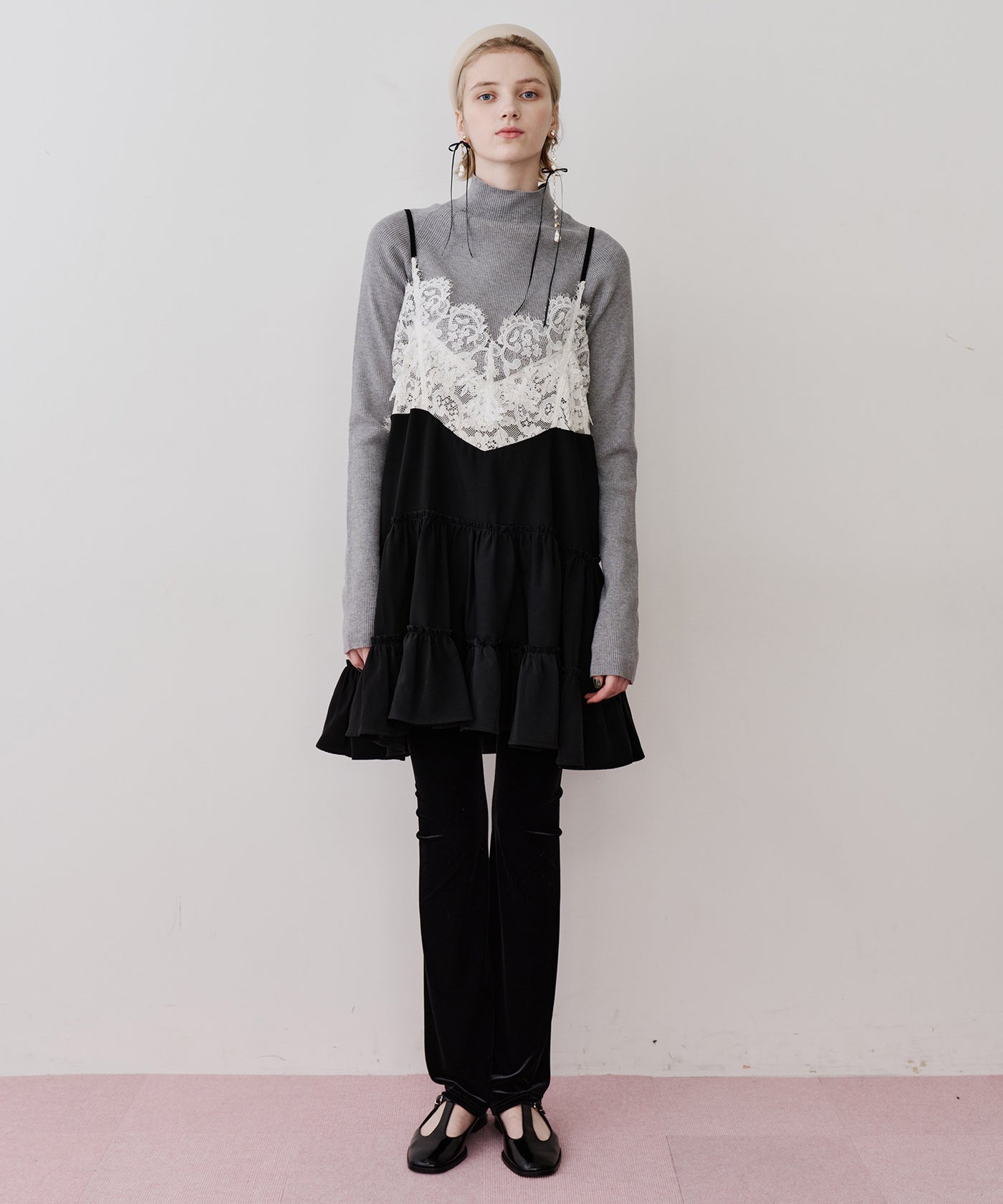 予約】モチーフレースAラインキャミチュニック – LA BELLE ETUDE