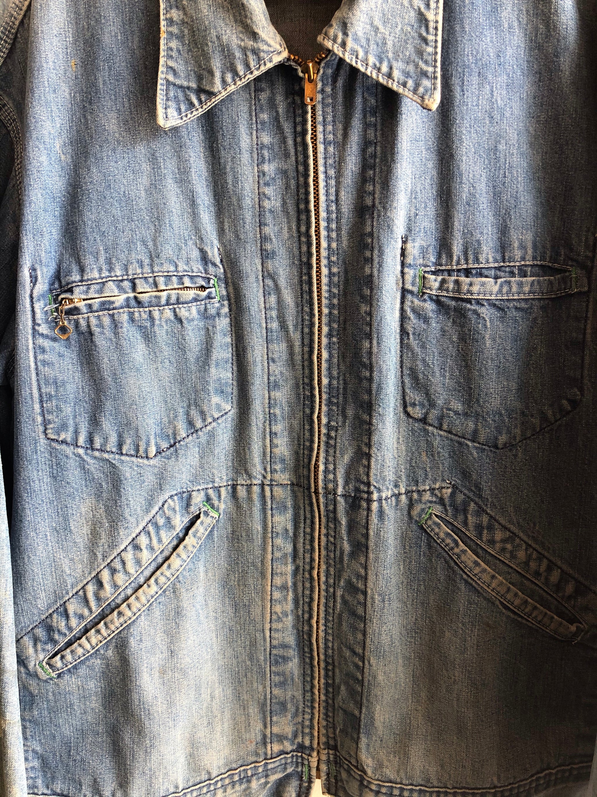 Vintage 1960's OshKosh Denim Work Jacket – La Lovely Vintage