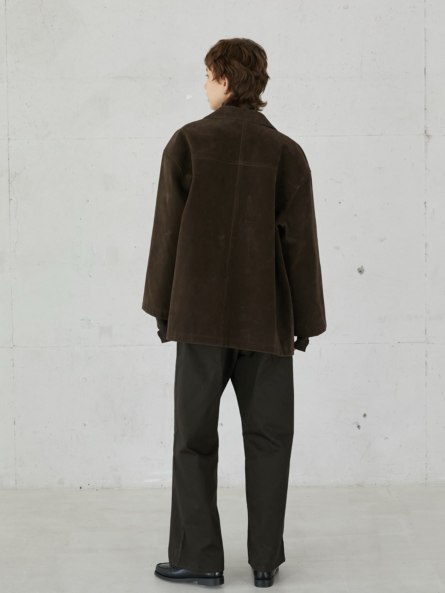 eco suede coverall – LA PEAU DE GEM