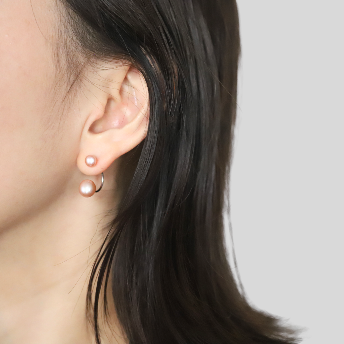 larica petit］Color Double Pearl 2way Pierce – LARICA