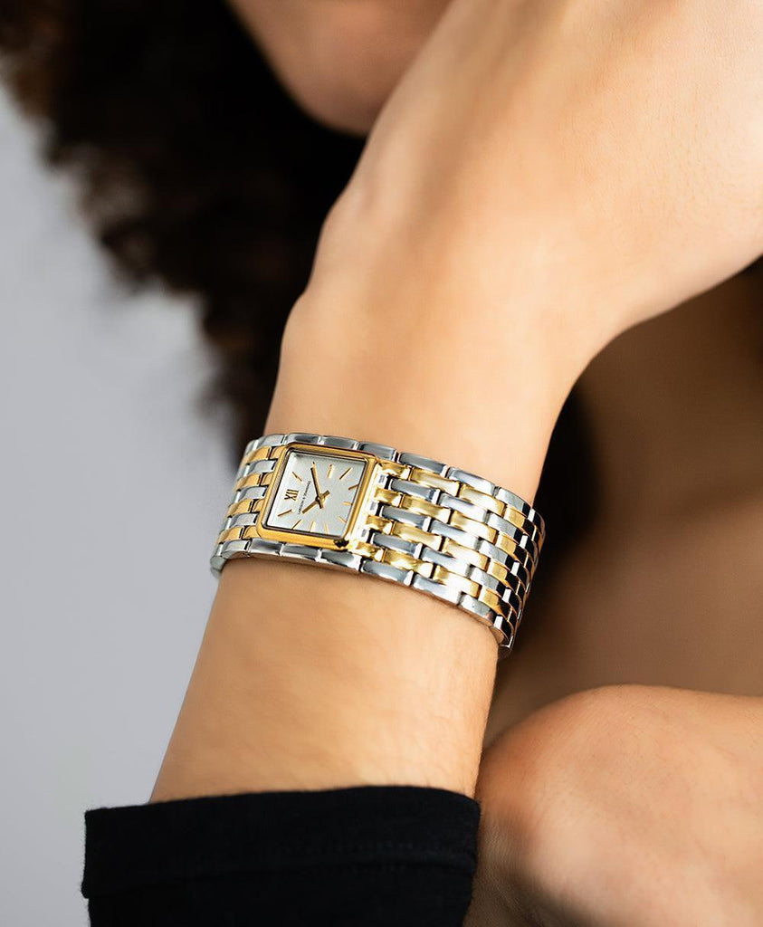 Tribeca Mixed Gold White 24mm – Larsson & Jennings | Official Store