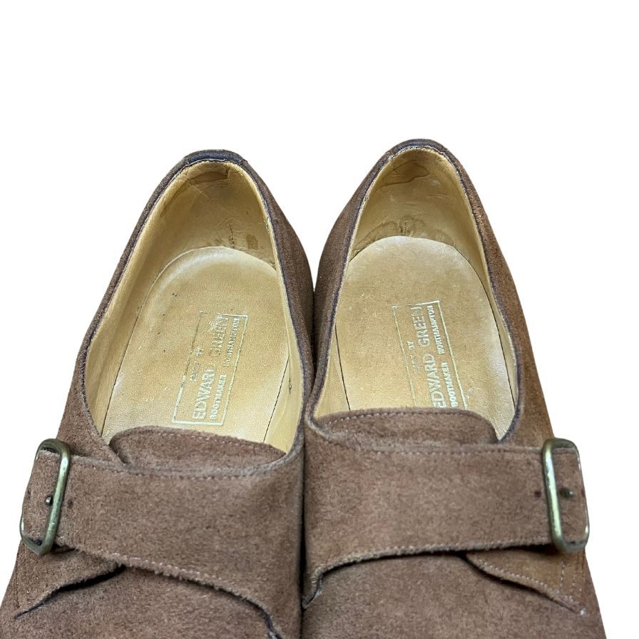 EDWARD GREEN】エドワードグリーン シングルモンクストラップ スエード
