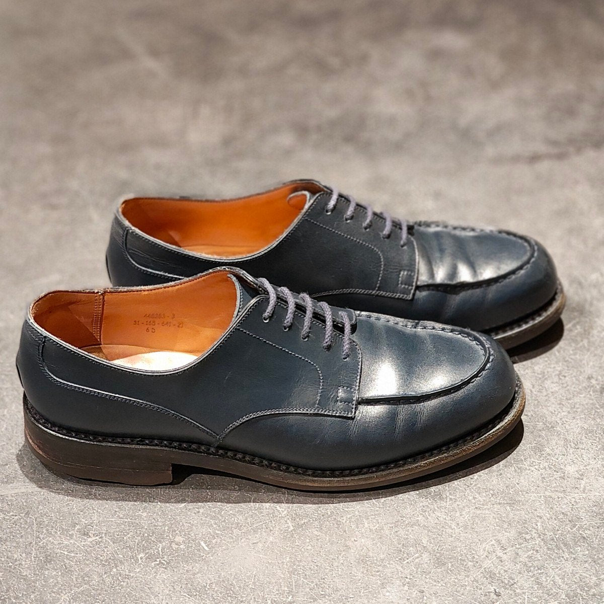 J.M.WESTON】ジェイエムウエストン 641 ゴルフ Uチップ ブルーボックス