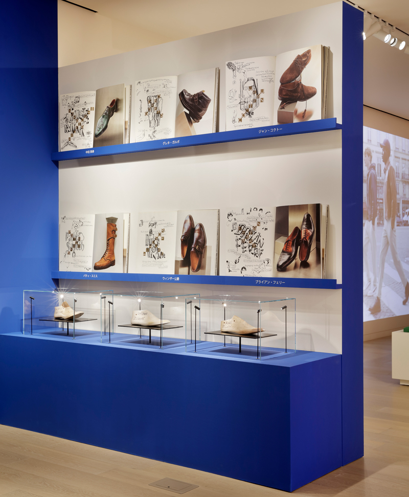 ベルルッティ』“LIVE ICONIC” / 銀座並木通り店にてエキシビションを