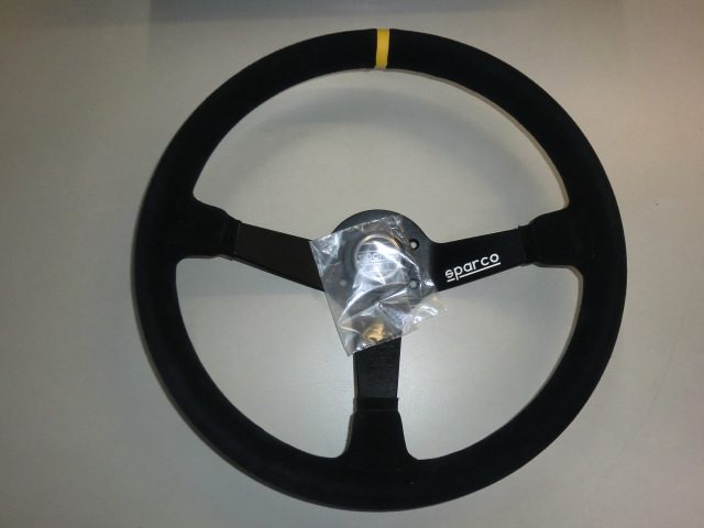 SPARCO スパルコ ステアリング R368 ブラックスエード – ラ・アン