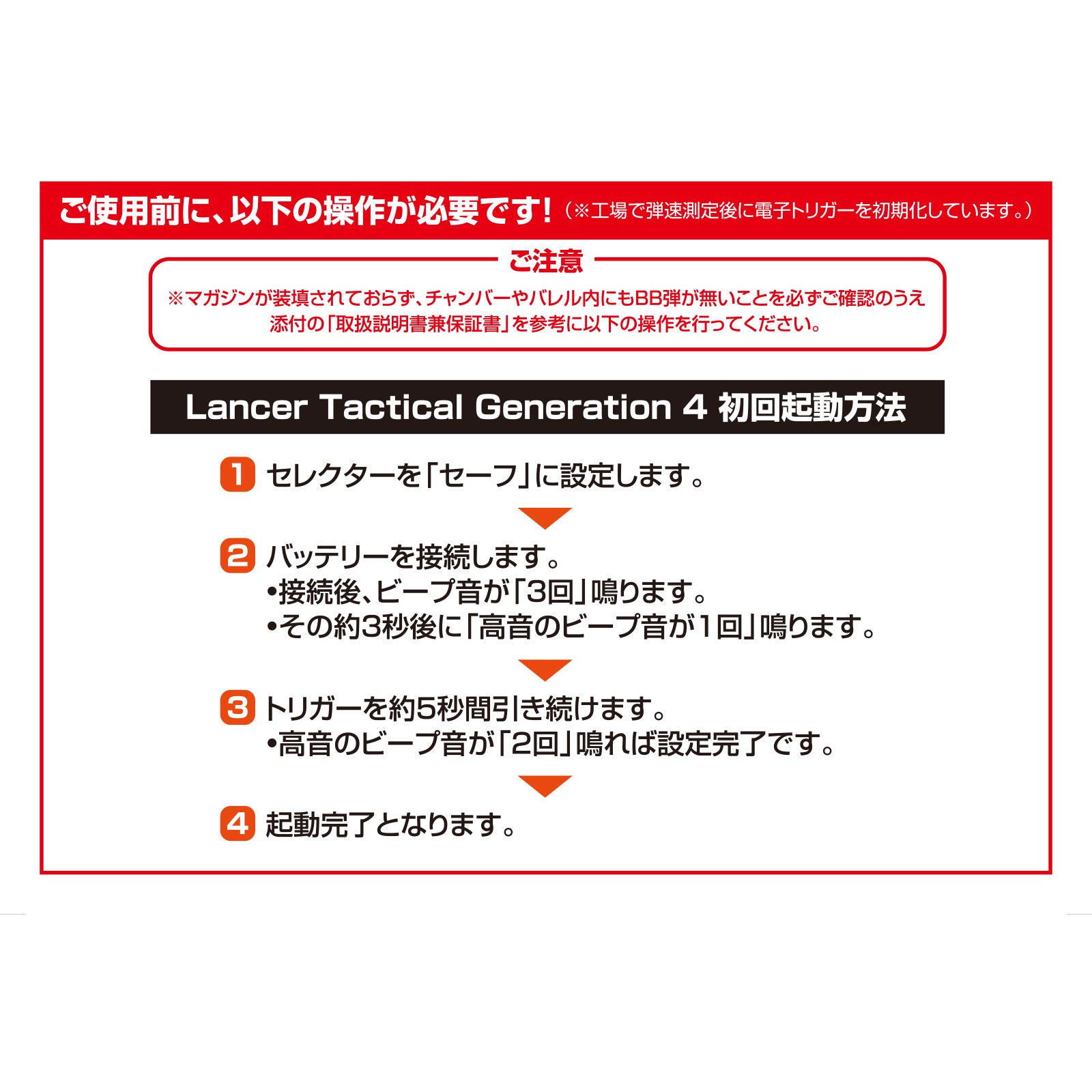 LANCER TACTICAL Gen 4 Predator(プレデター) 8