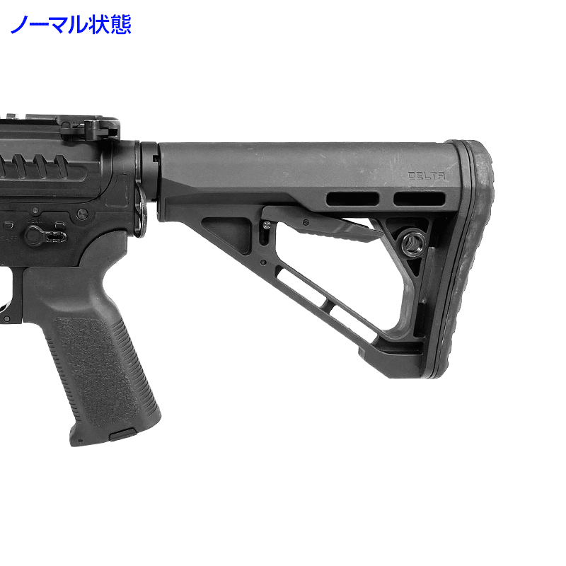 M4オフセットクイックリリースカーボンストックパイプ(東京マルイ電動