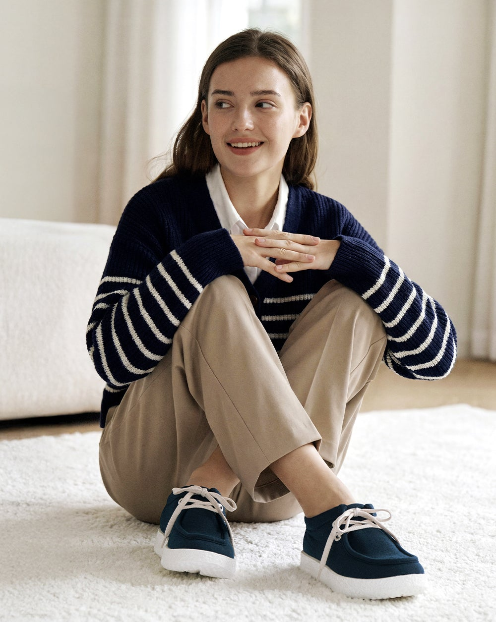 ルムトン ワラビー BLACK】履き心地のよい 軽い メリノウール