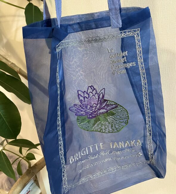 ブリジットタナカ×モネ展】睡蓮のオーガンジーバッグで秋のおしゃれを