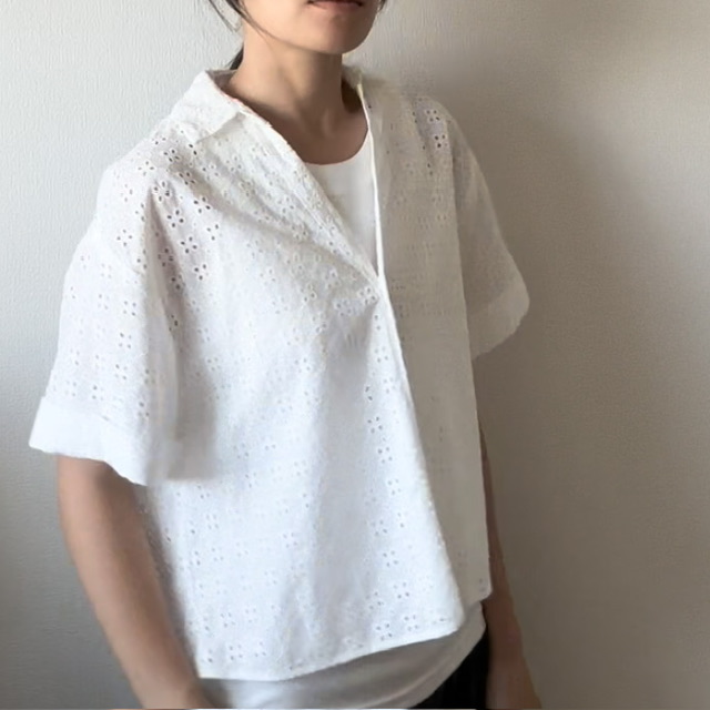 ZARA】一枚映え！カットワーク刺繍入りシャツをセール価格でゲット | LEE