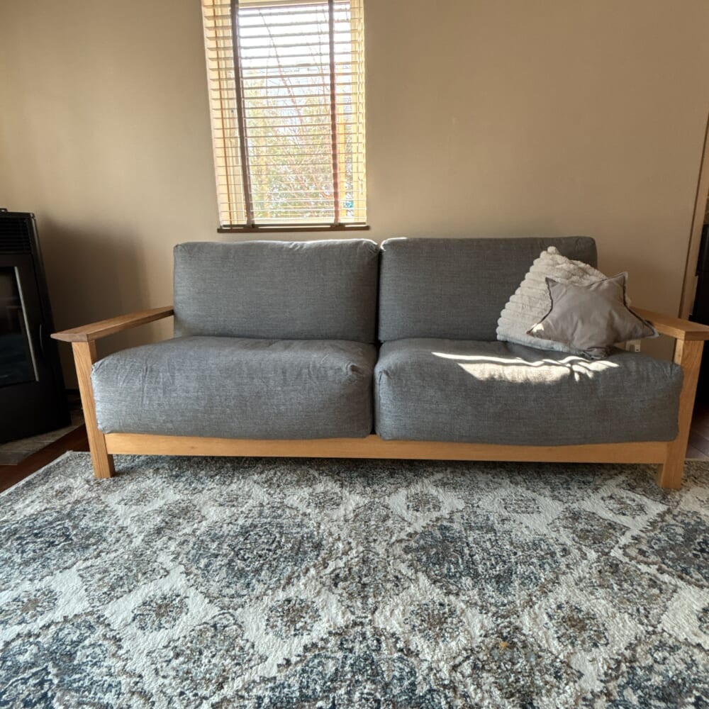 無印良品】ソファ買い替え奔走記。木製フレームフェザーポケットコイル