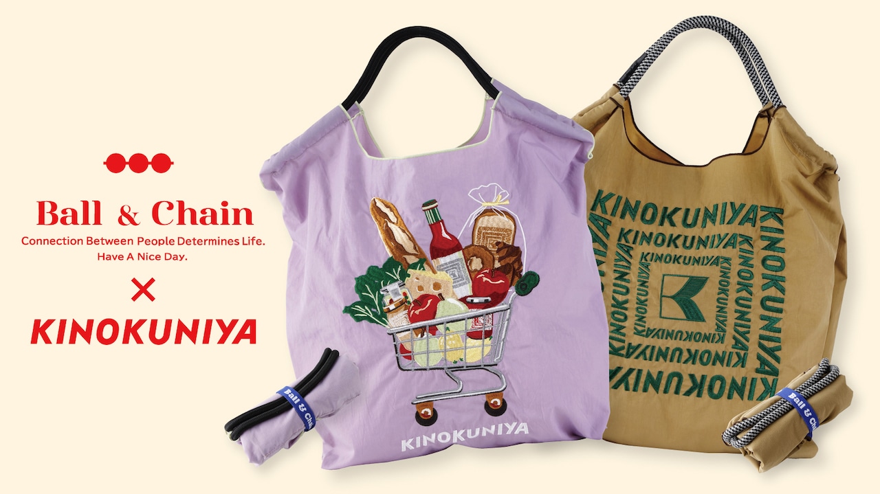 ボールアンドチェーン×紀ノ国屋】コラボ刺繍バッグが可愛い！カート柄