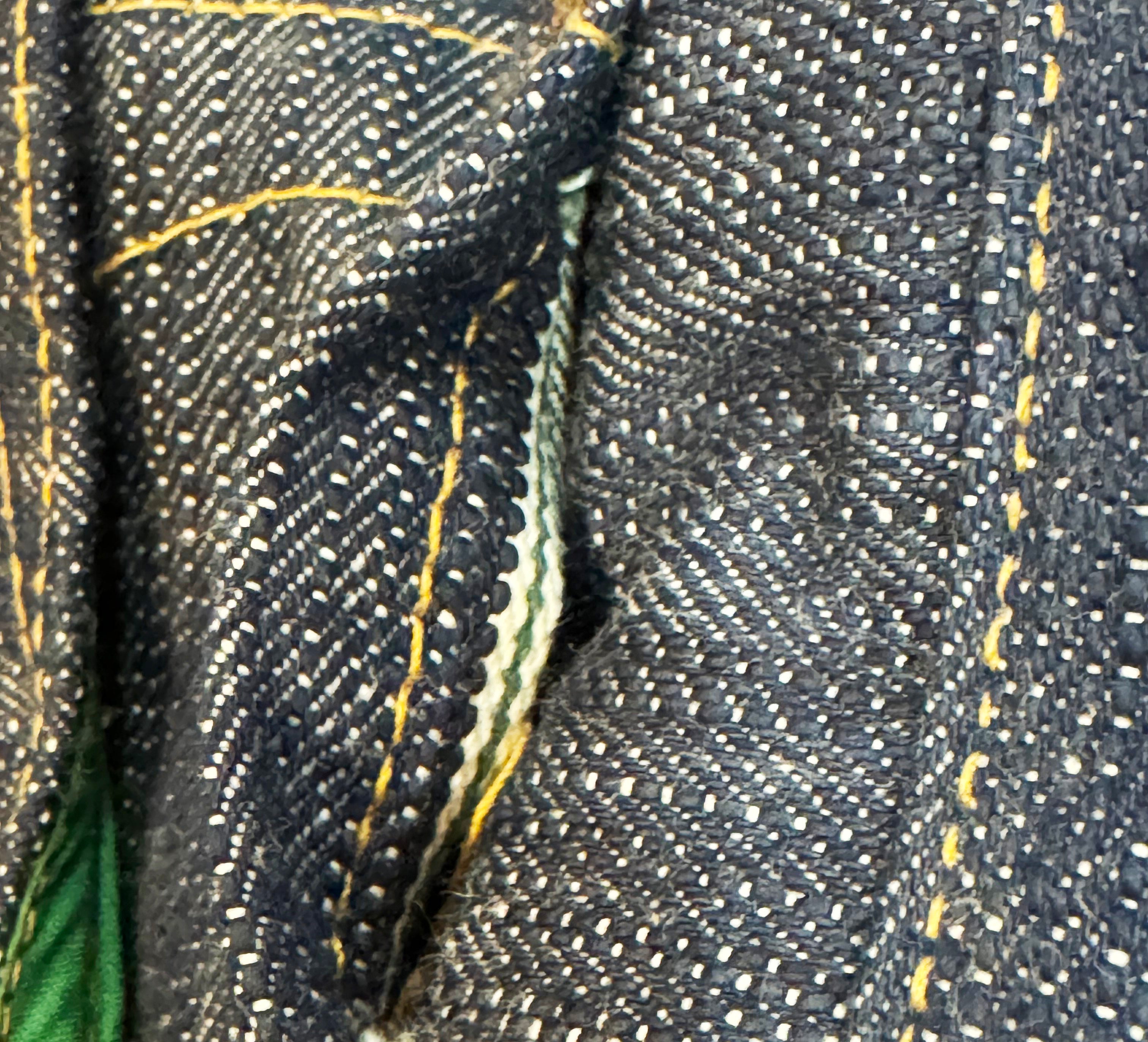 Smokestack Tokushima Shoai Hank Dyed denim (Natural plant dyed