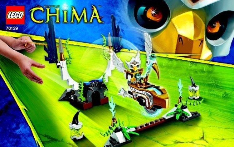 LEGO Instructions for set 70139 Sky Launch, Legends of Chima