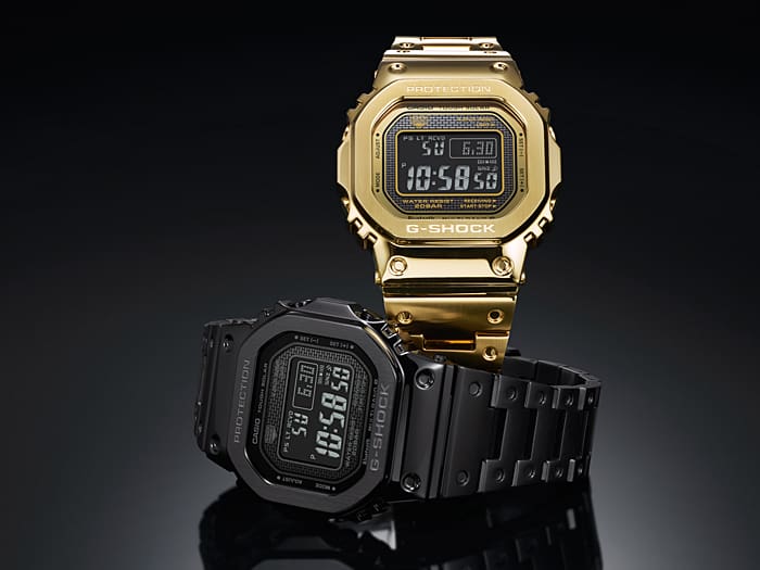 G-SHOCK FULL METAL MEN'S WATCH GMWB5000GD-9 GMW-B5000GD-9CR