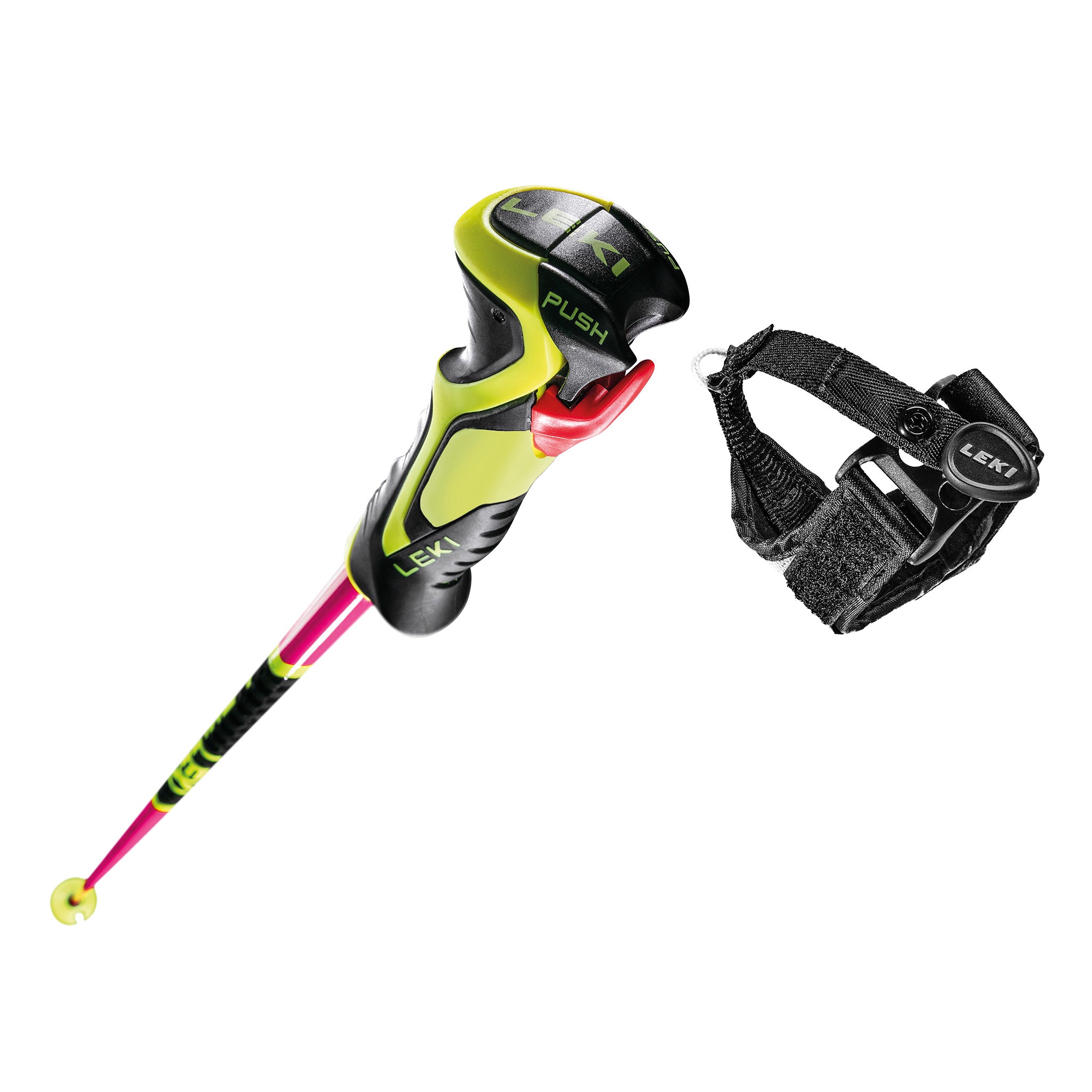 LEKI USA - WCR LITE SL 3D - Ski Racing Poles - All Winter Poles
