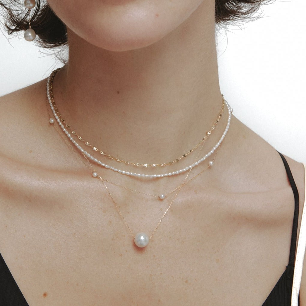 swing pearl necklace – les bon bon Online store