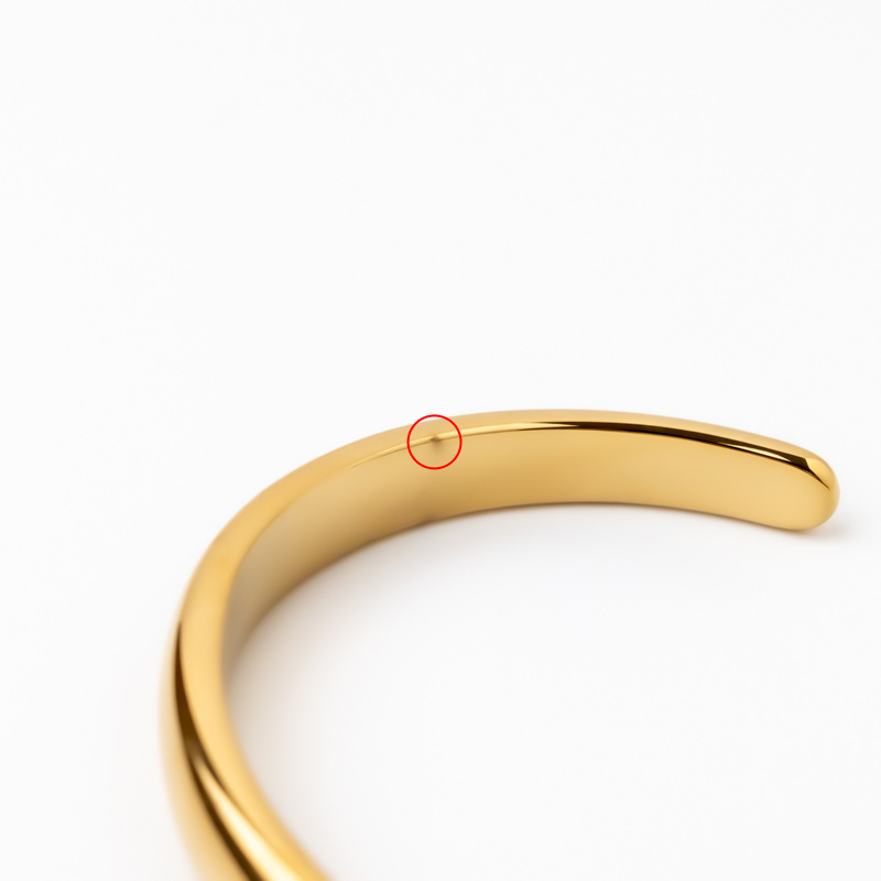 えりん共同開発】リッシェバングル（ゴールド/シルバー） / オシャレを