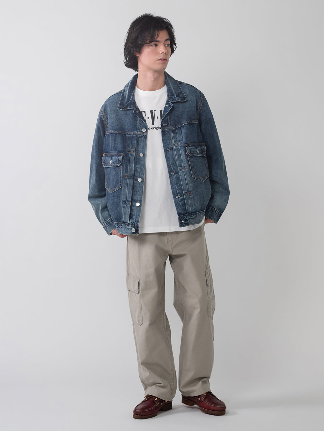 TYPEⅡトラッカージャケット – リーバイス®公式オンラインストア