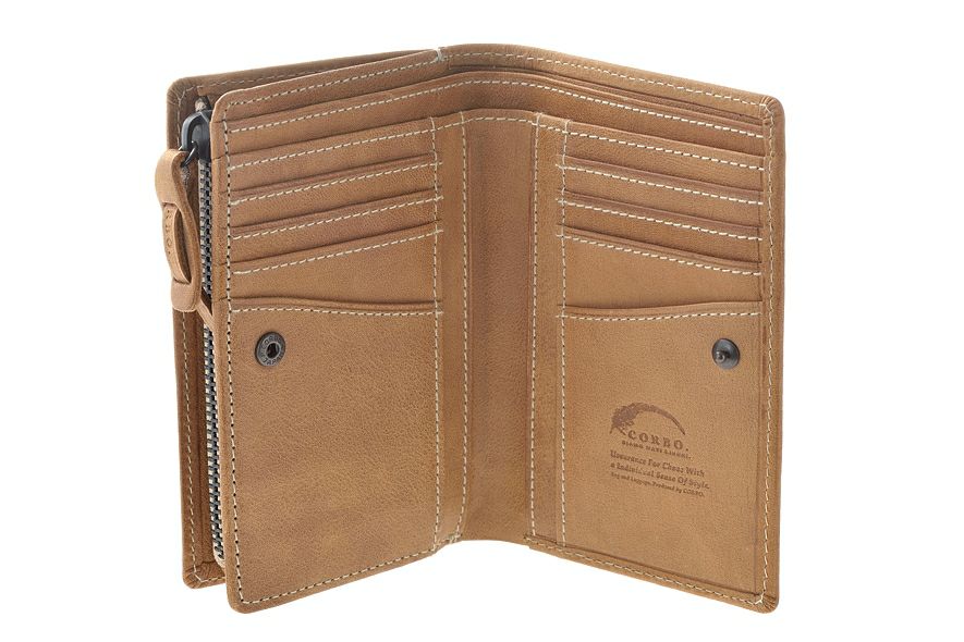 Curious 縦型折財布 L字ファスナーコインケース付 | 【公式】CORBO