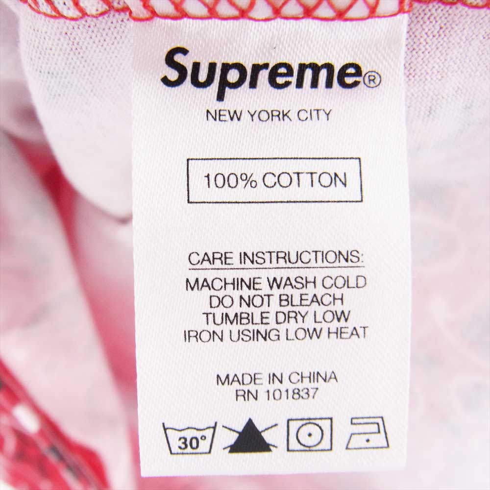 Supreme シュプリーム 21SS Small Box Tee Red Bandana スモール