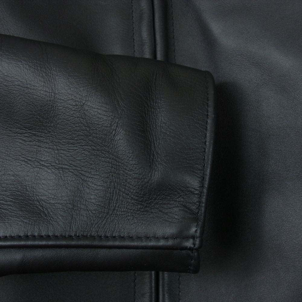 schott ショット 643 ライナー付き シングル ライダース ブラック系 40