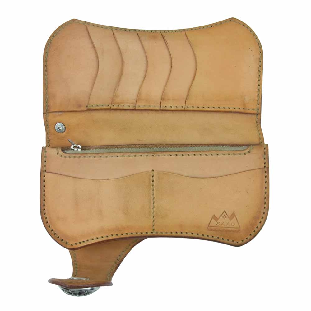 SAAD サード ウォレットコード付 レザー ロング ウォレット 財布