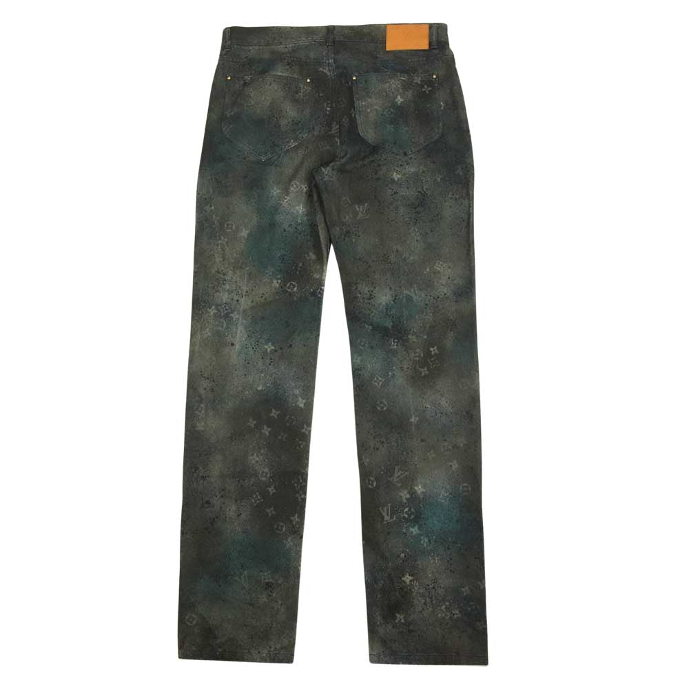 LOUIS VUITTON ルイ・ヴィトン モノグラム スプレー デニムパンツ