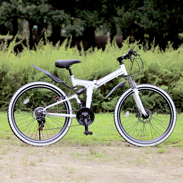 26インチアルミ折りたたみマウンテンバイク 18段変速 Berge BM-30F