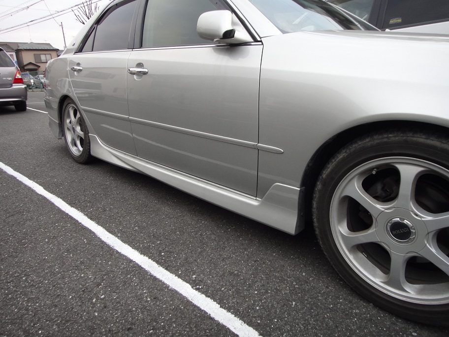 純正サイドステップの取り付け2