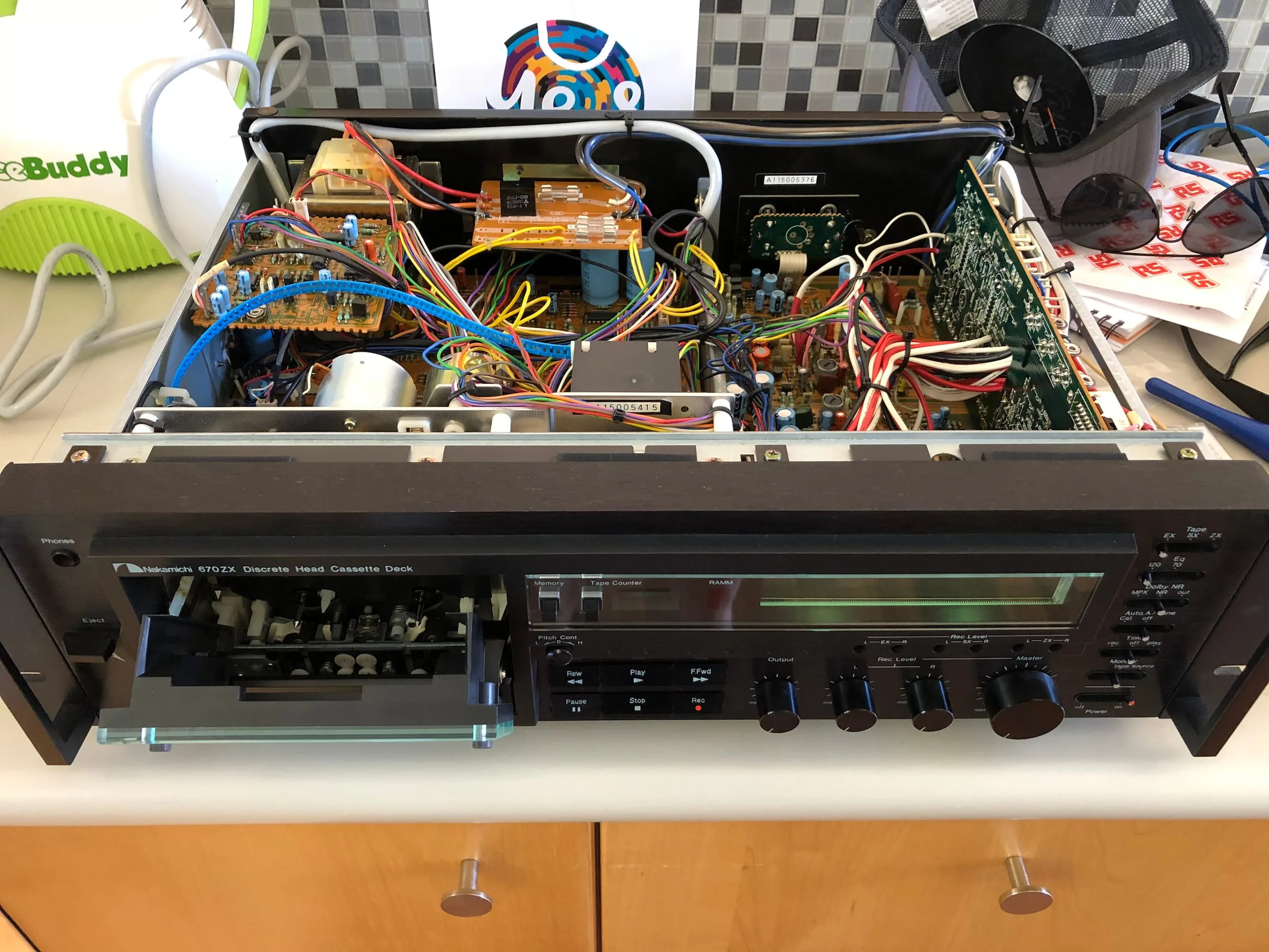 Stunning Nakamichi 670ZX Cassette Deck Repair | LiQUiD AUDiO