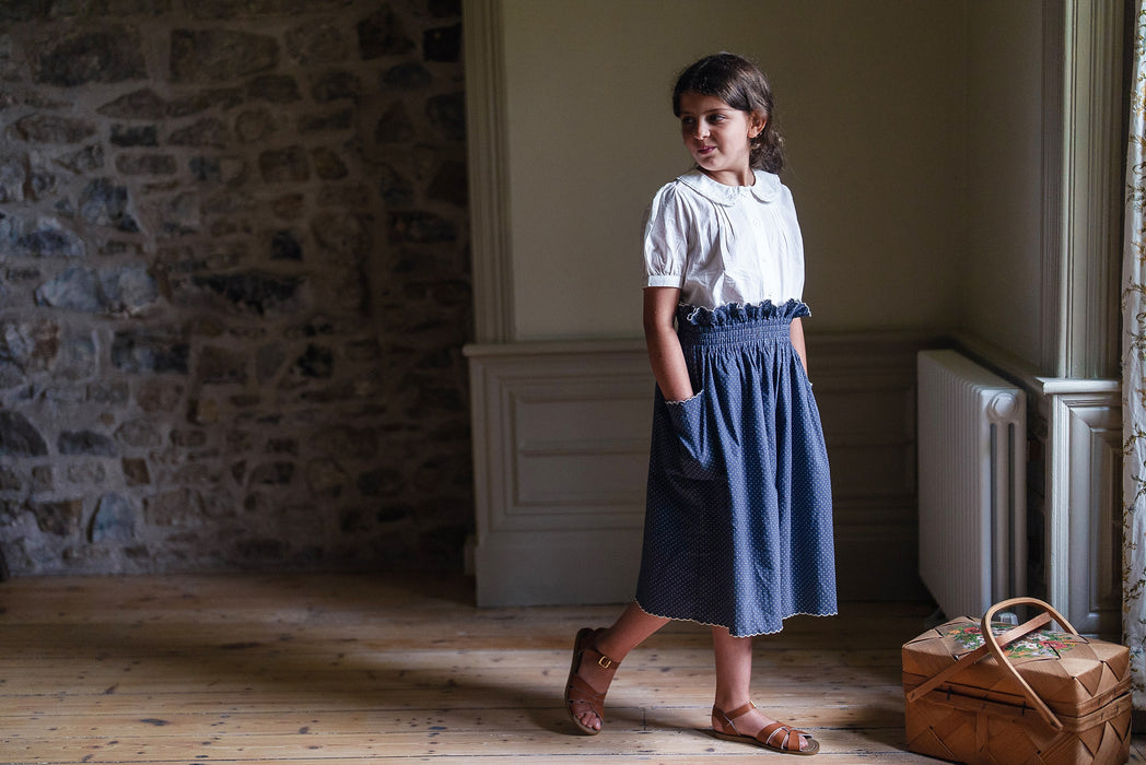 Organic Gabriella Blouse - Off-white– Little Cotton Clothes