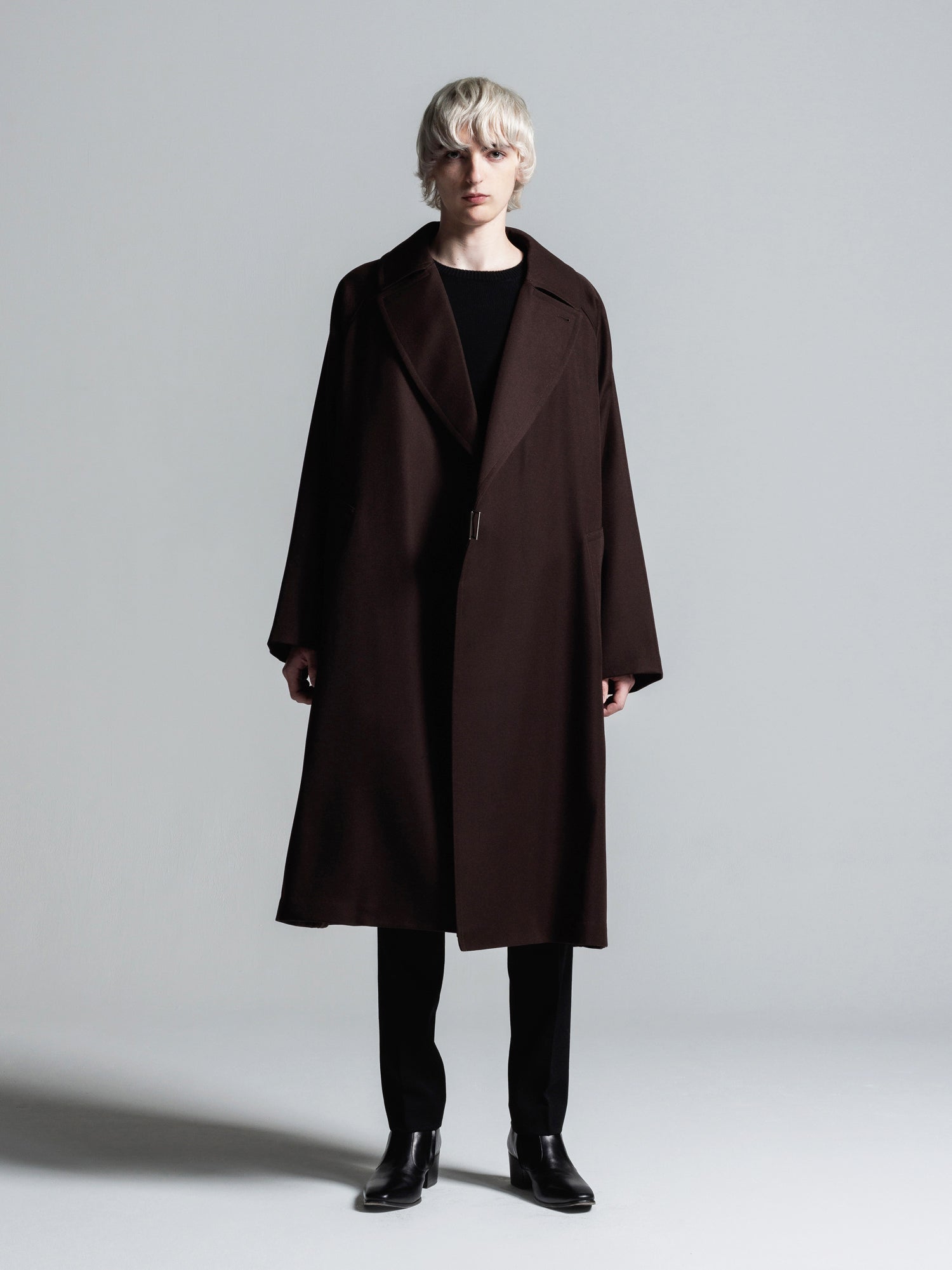 追加生産分] WOOL GABARDINE TIELOCKEN COAT | ウールギャバジンタイ