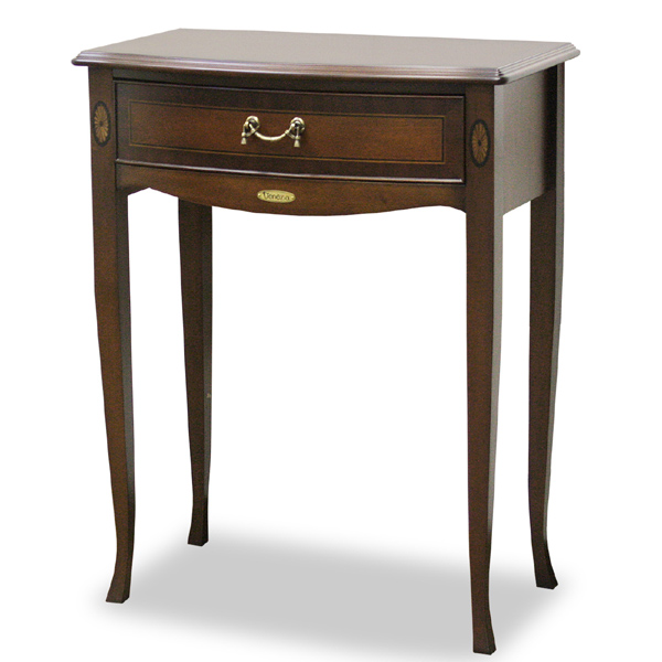 コンソールテーブル 引出し付 クラシック調 猫脚 Venezia 幅60cm （ 開