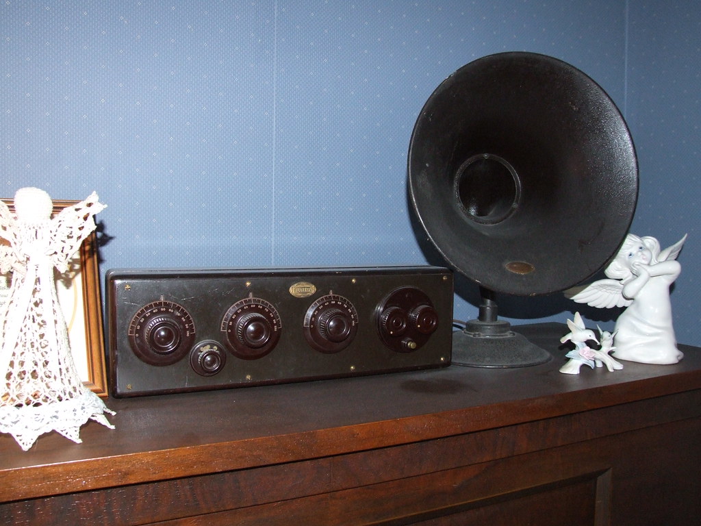 Atwater Kent Model 20 with Model L horn speaker | Atwater Ke… | Flickr