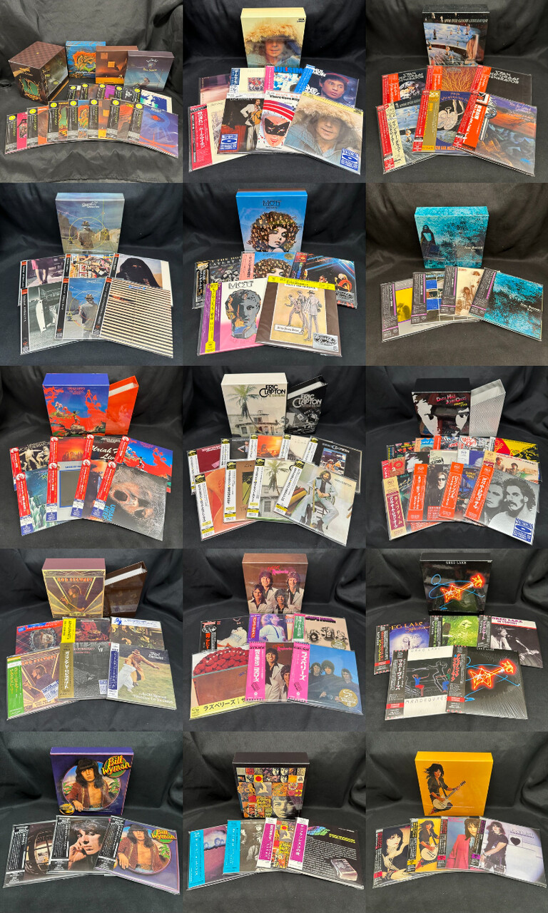 オンライン出品致しました 9/6(土) 「ROCK廃盤紙ジャケットセール