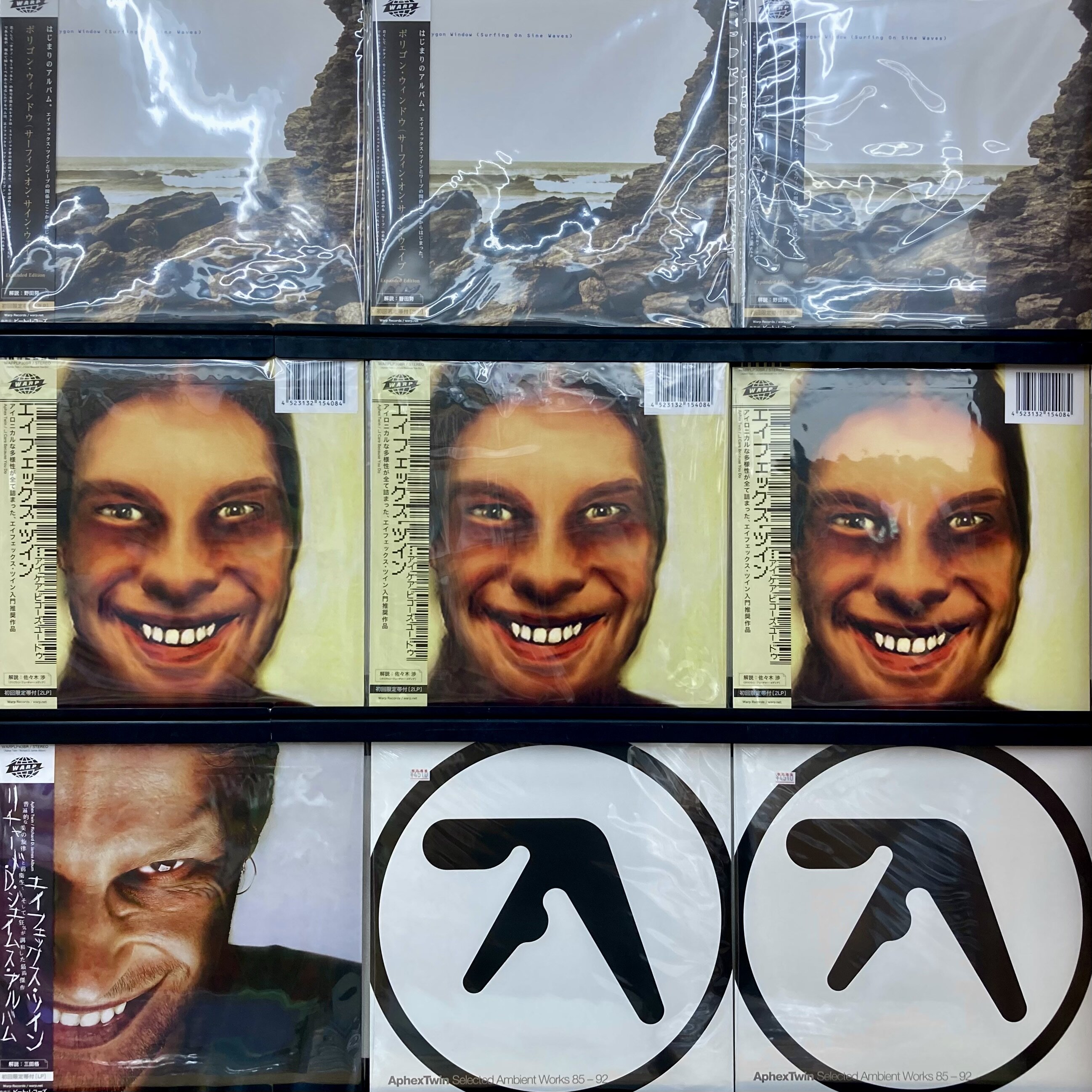 POLYGON WINDOW 伝説的IDM名盤が待望の再発!!!!!! SURFING ON SINE