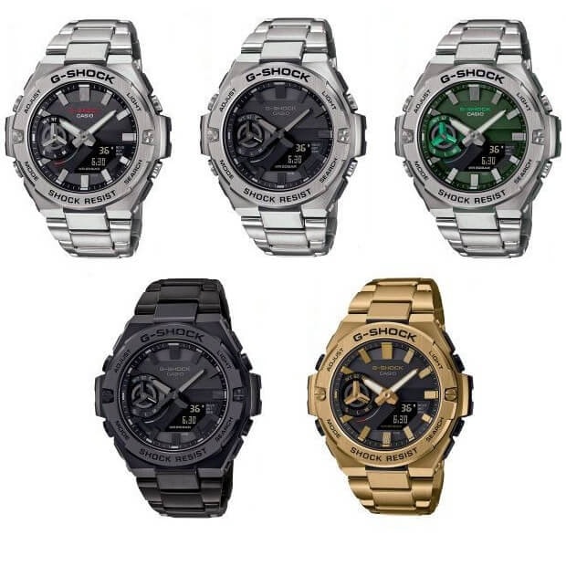 新G-STEEL「GST-B500」は4月発売！文字盤はカシオークに似たデザインに