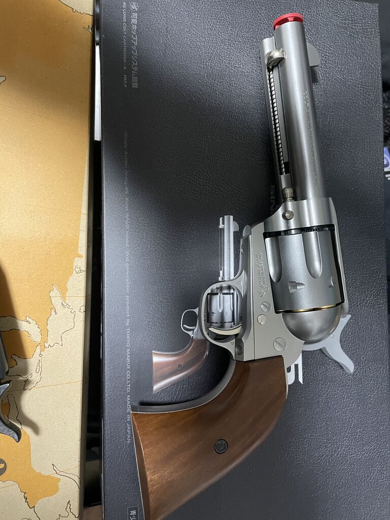 レビュー】東京マルイ SAA.45 2nd シビリアン モデル シルバー【＋改造